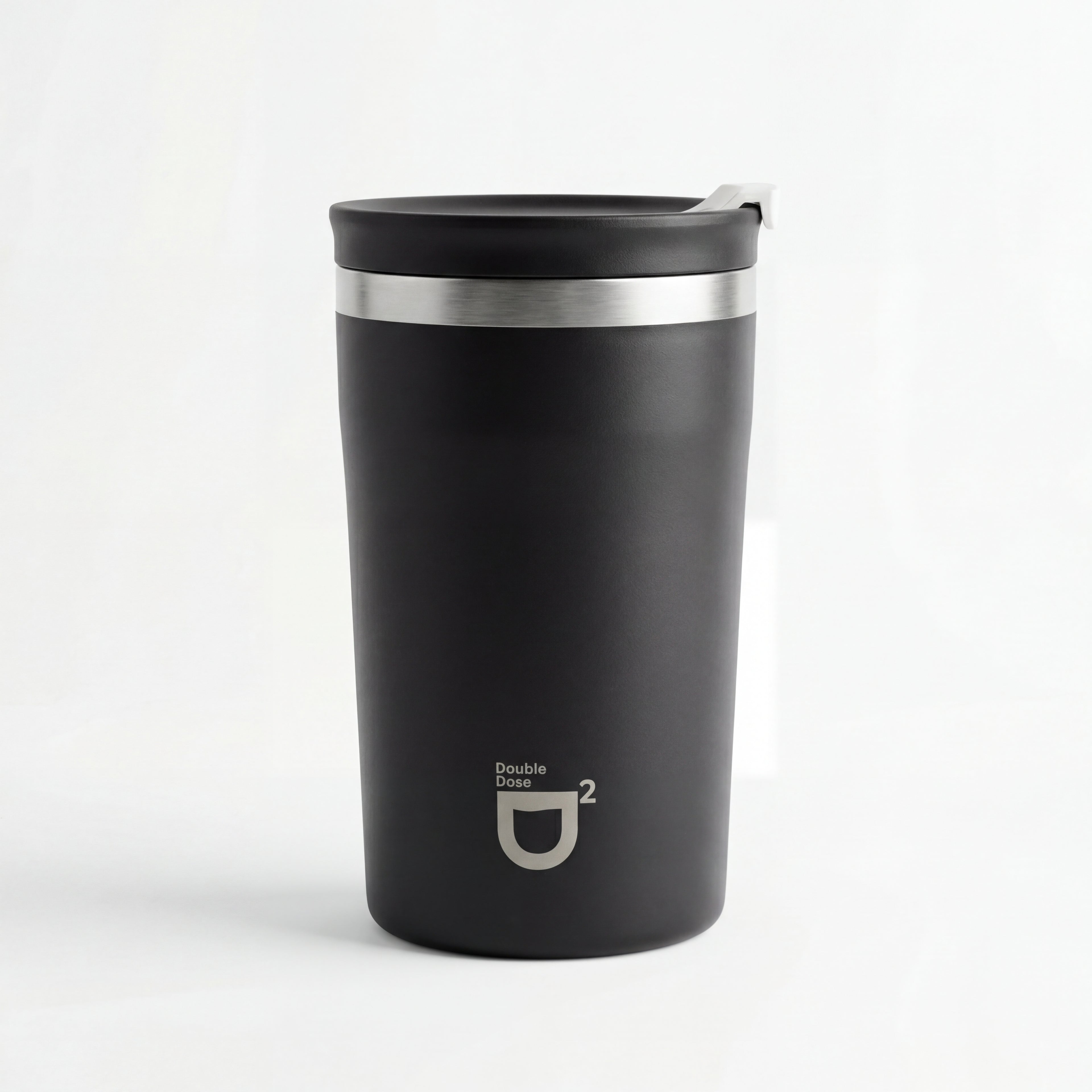 D² Signature Tumbler White Lid Edition - minimal premium tumbler