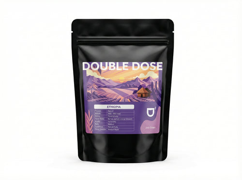 Double Dose Ethiopia Single Origin 200g - floral medium roast coffee beans